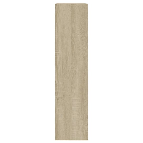 vidaXL Skoskap sonoma eik 80x21x87,5 cm konstruert tre