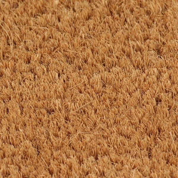vidaXL Dørmatte naturlig 90x150 cm tuftet kokosfiber