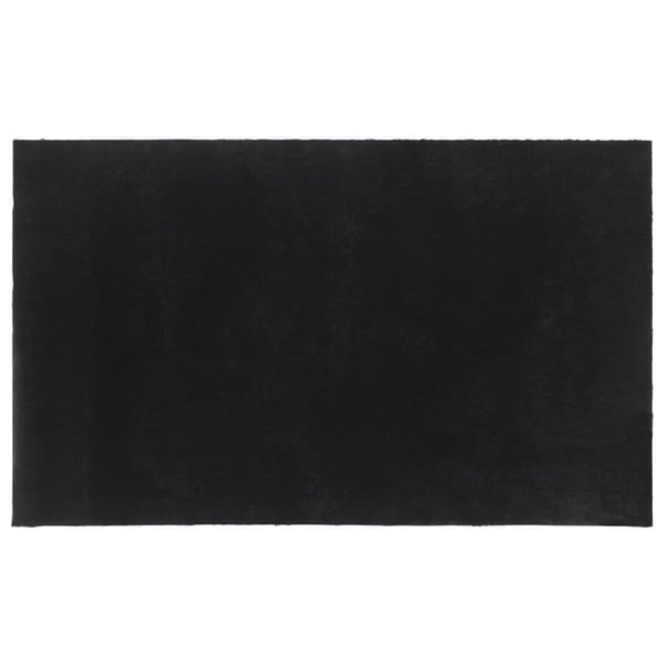 vidaXL dørmåtte 90x150 cm tuftet coir sort