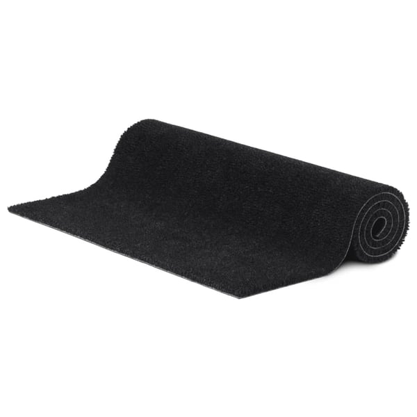 vidaXL dørmåtte 90x150 cm tuftet coir sort