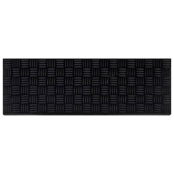 vidaXL trappemåtter 10 stk. 25x75 cm gummi