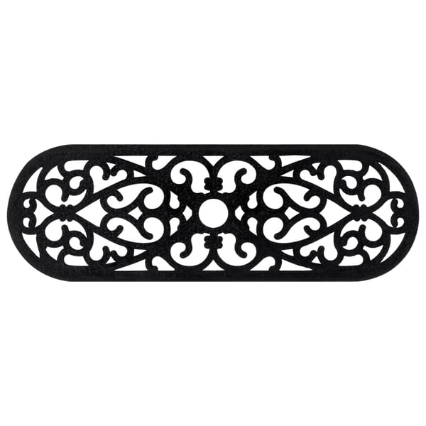 vidaXL trappemåtter 5 stk. 25x75 cm gummi