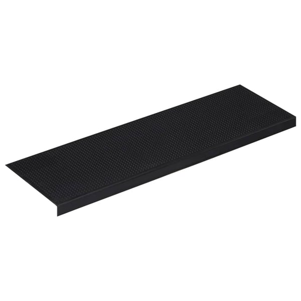 vidaXL trappemåtter 10 stk. 25x75 cm gummi