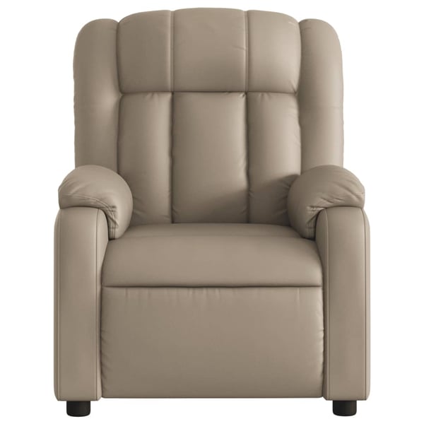 vidaXL massagestol kunstlæder cappuccino