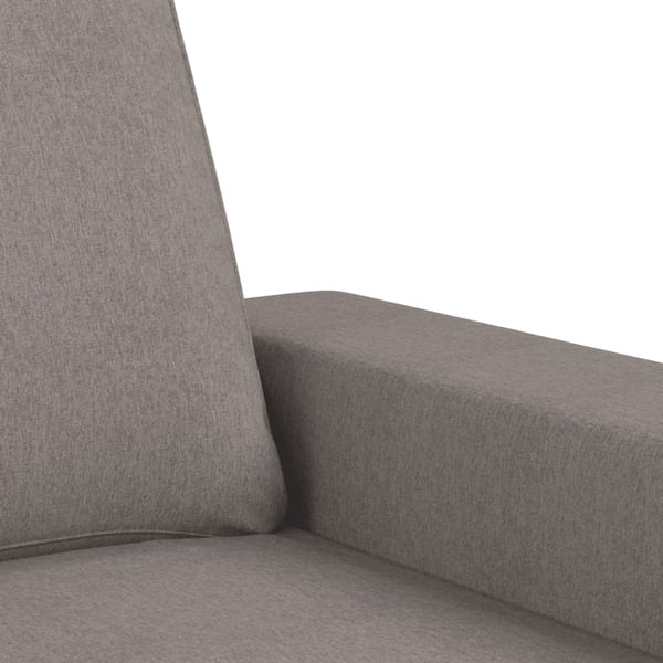 vidaXL sofasæt 3 dele stof gråbrun