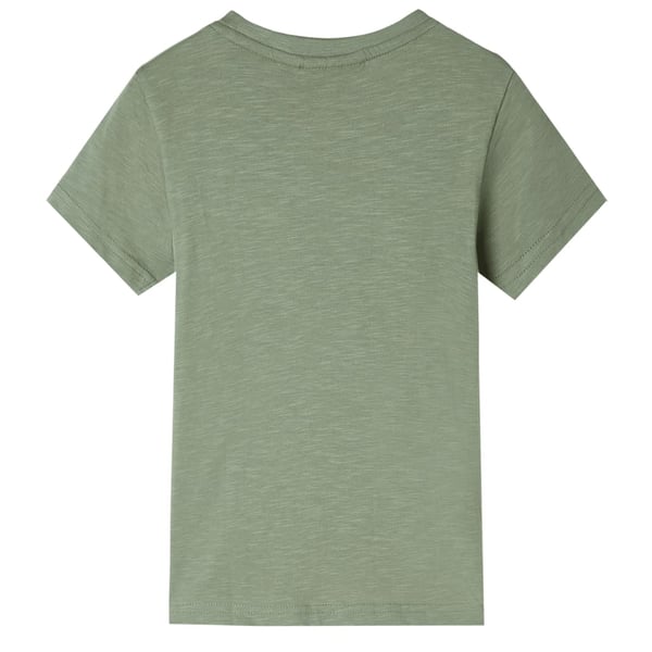 vidaXL T-shirt til børn str. 116 kakifarvet