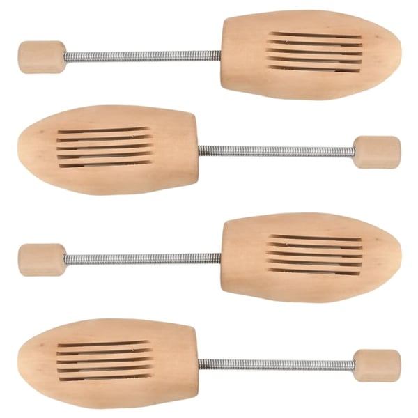 vidaXL Kenkäpuut 2 paria EU 39-42 lootuspuu
