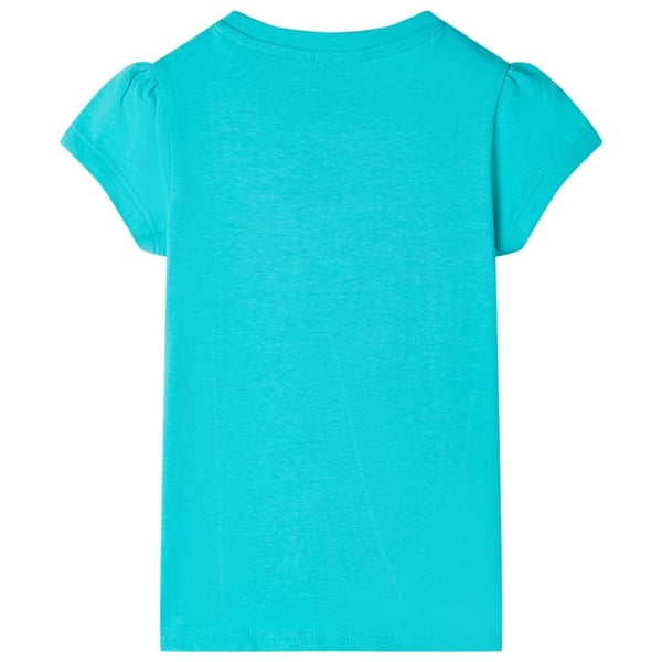 vidaXL T-shirt til børn str. 116 mintgrøn