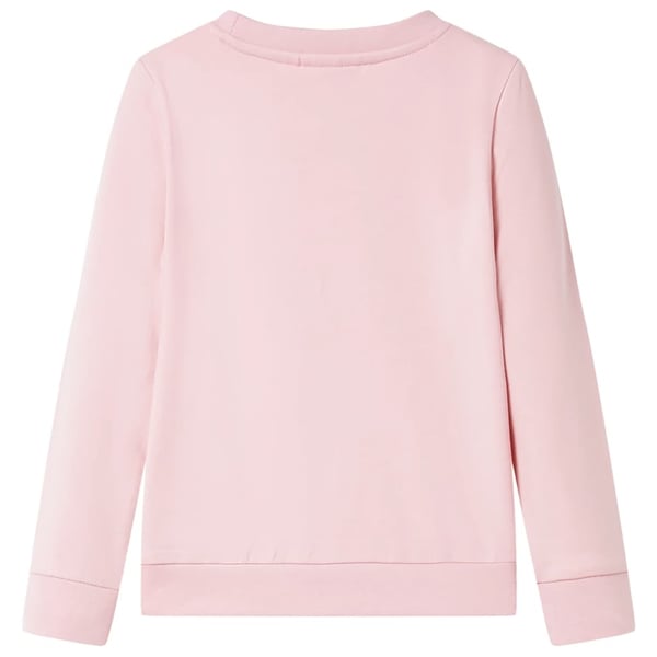 vidaXL Sweatshirt til børn str. 104 lyserød