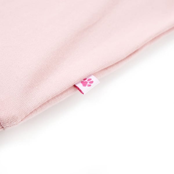 vidaXL Sweatshirt til børn str. 104 lyserød