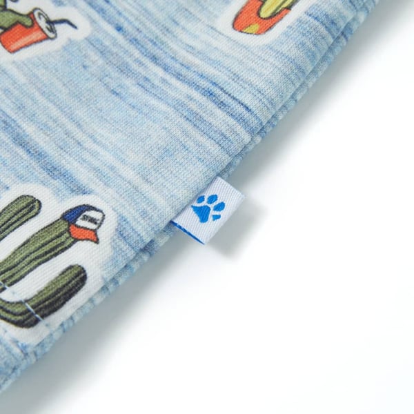 vidaXL T-shirt til børn str. 140 blå