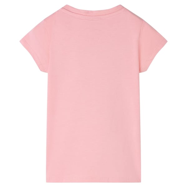 vidaXL T-shirt til børn str. 140 lyserød
