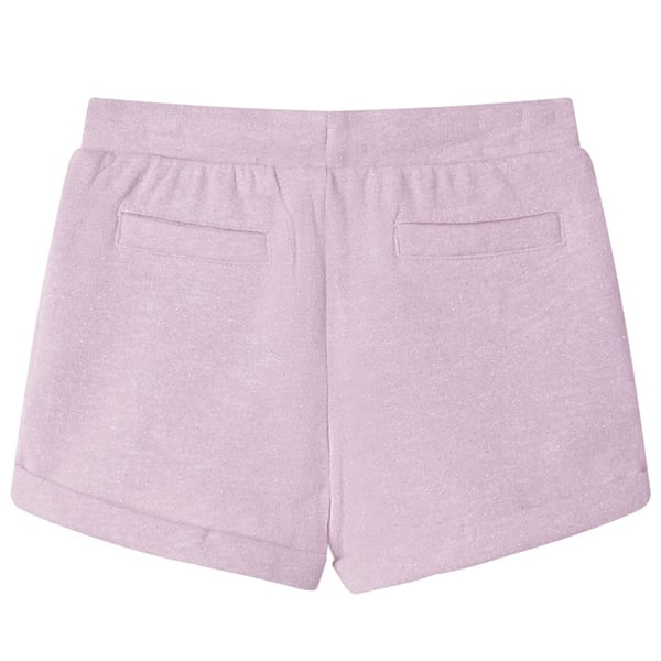 vidaXL Barneshorts med snor blandet lilla 116