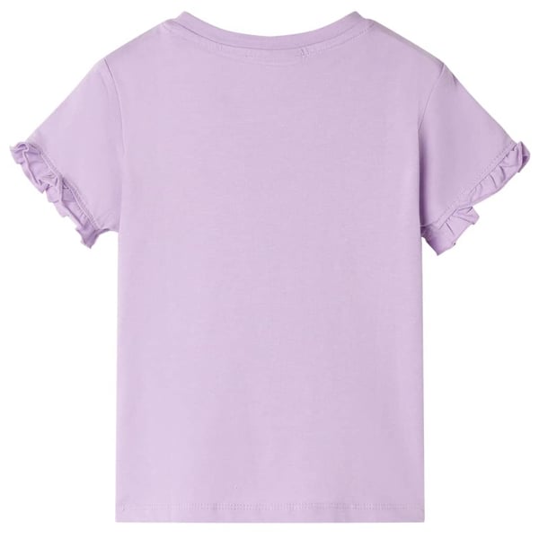 vidaXL T-shirt til børn str. 92 lilla