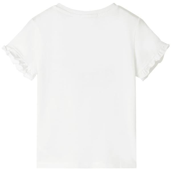 vidaXL Lasten T-paita ecru 104