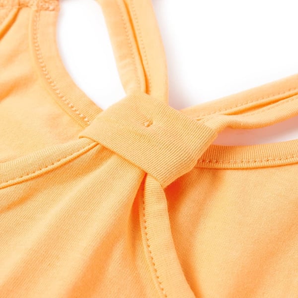 vidaXL Tanktop til børn str. 140 orange