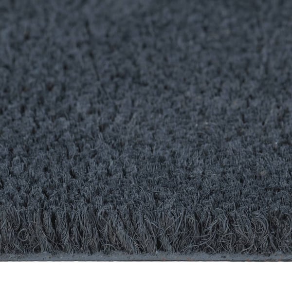 vidaXL Dørmatte mørkegrå 100x300 cm tuftet kokosfiber