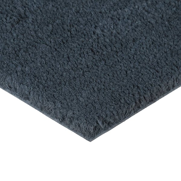 vidaXL dørmåtte 65x100 cm tuftet coir mørkegrå