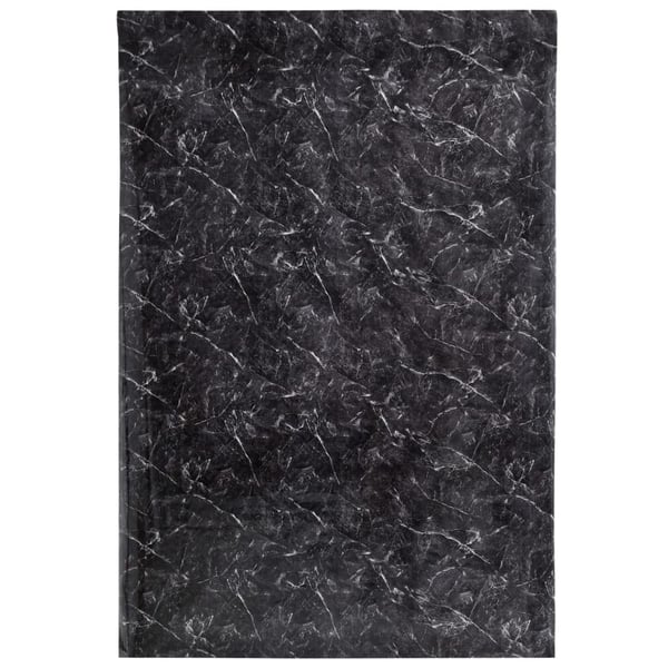 vidaXL Møbelklistremerke selvklebende matt svart 90x500 cm PVC