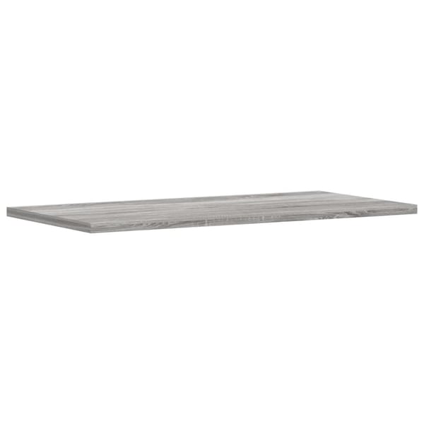 vidaXL væghylder 4 stk. 60x20x1,5 cm konstrueret træ grå sonoma-eg