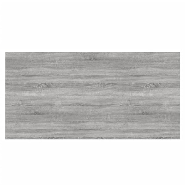 vidaXL væghylder 4 stk. 80x30x1,5 cm konstrueret træ grå sonoma-eg