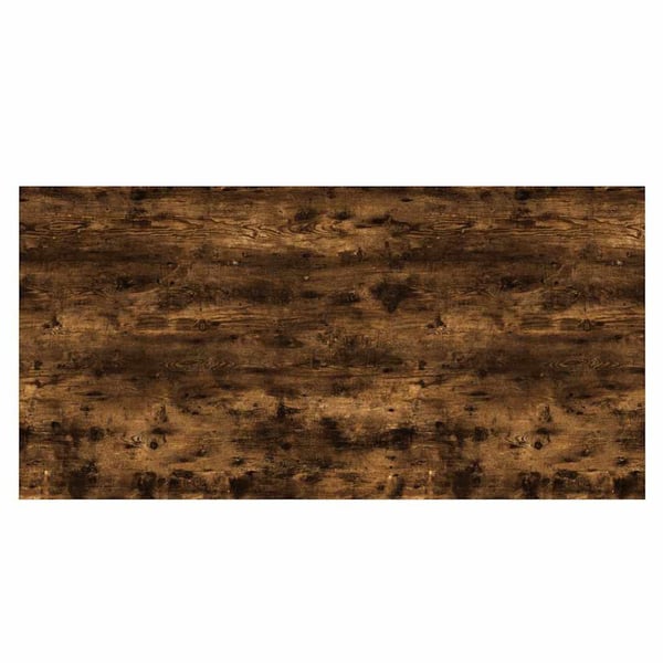 vidaXL væghylder 4 stk. 80x30x1,5 cm konstrueret træ røget egetræ