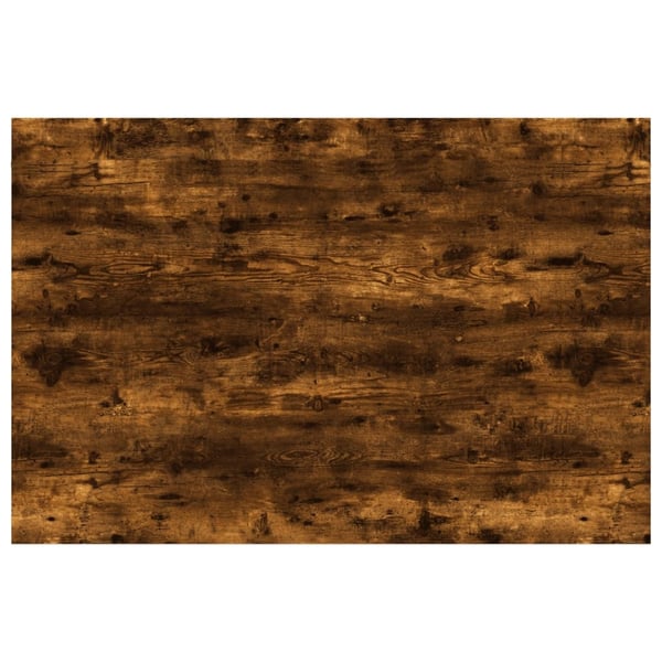 vidaXL væghylder 4 stk. 60x40x1,5 cm konstrueret træ røget egetræ