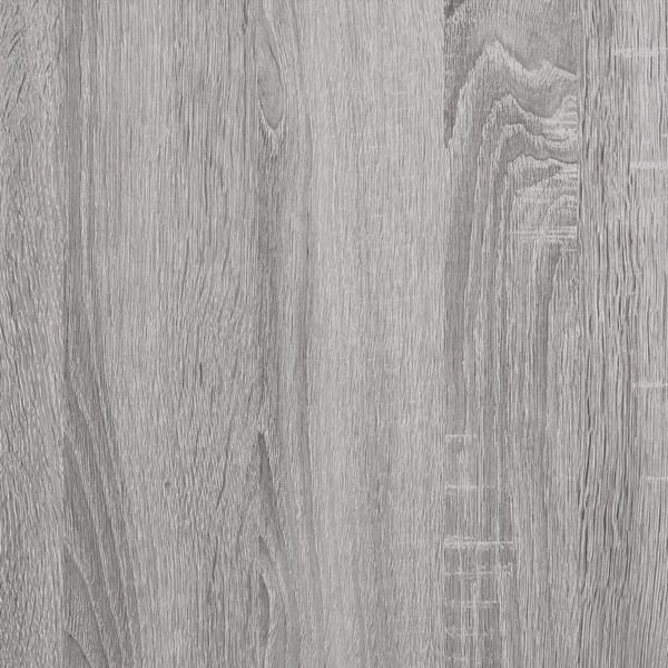 vidaXL væghylder 4 stk. 60x10x1,5 cm konstrueret træ grå sonoma-eg