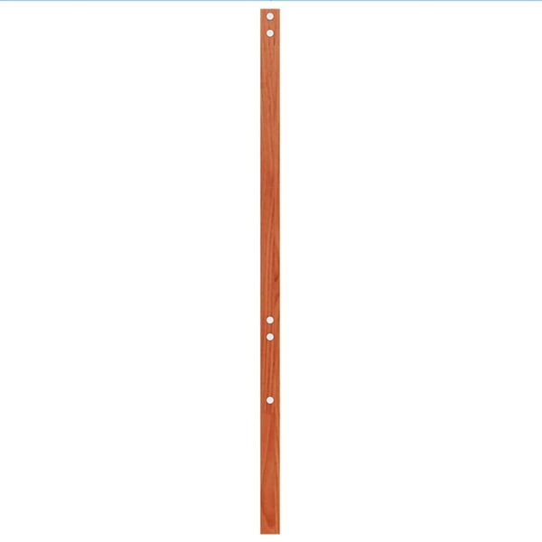 vidaXL Hodegavl voksbrun 100 cm heltre furu