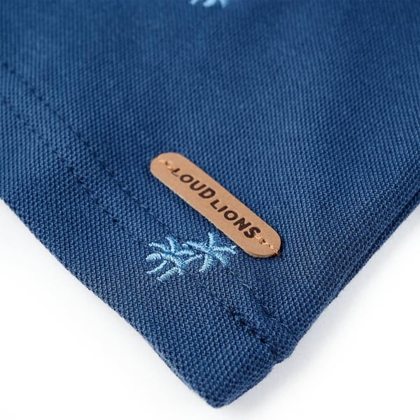 vidaXL Poloshirt til børn str. 140 mørkeblå