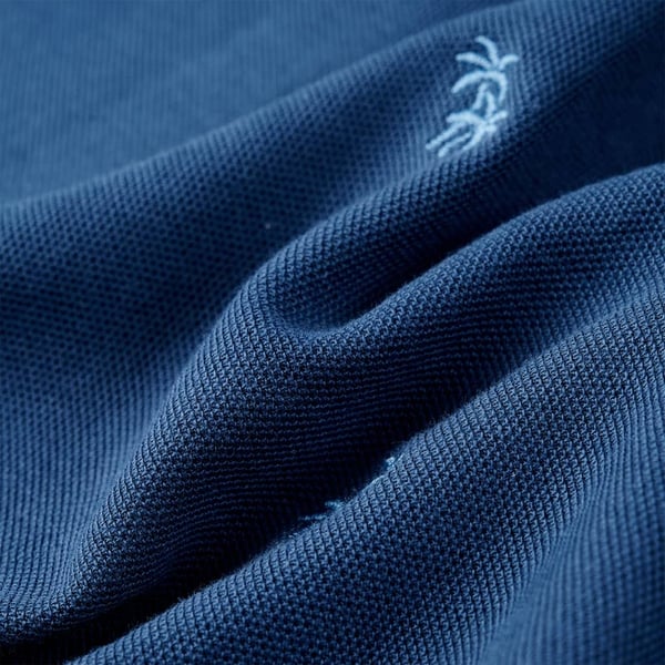 vidaXL Poloshirt til børn str. 140 mørkeblå
