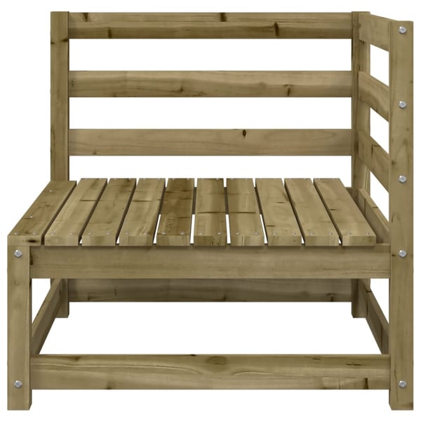 vidaXL Hagesofaer hjørne 2 stk 70x70x67 cm impregnert furu