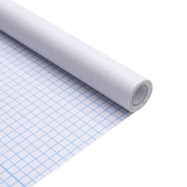vidaXL vinduesfolie 45x500 cm PVC matteret hvid