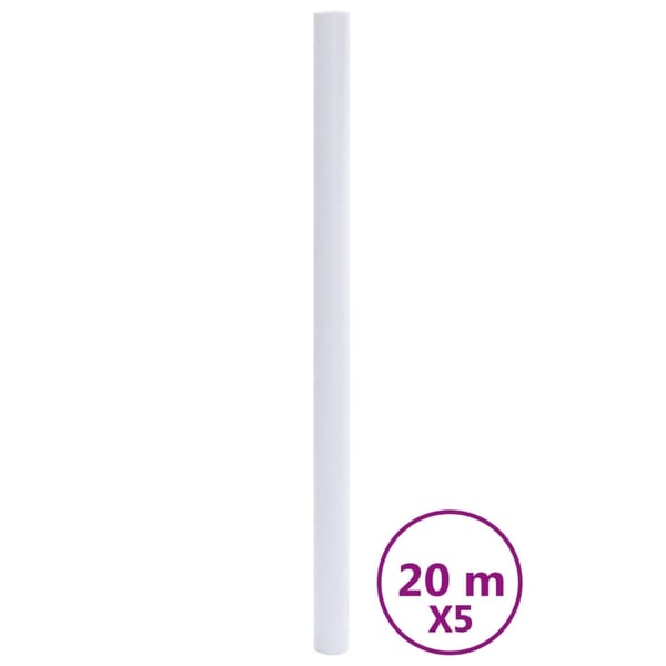 vidaXL vinduesfolie matteret PVC transparent grå