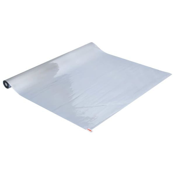 vidaXL solfilm 45x2000 cm reflekterende effekt PVC sølvfarvet
