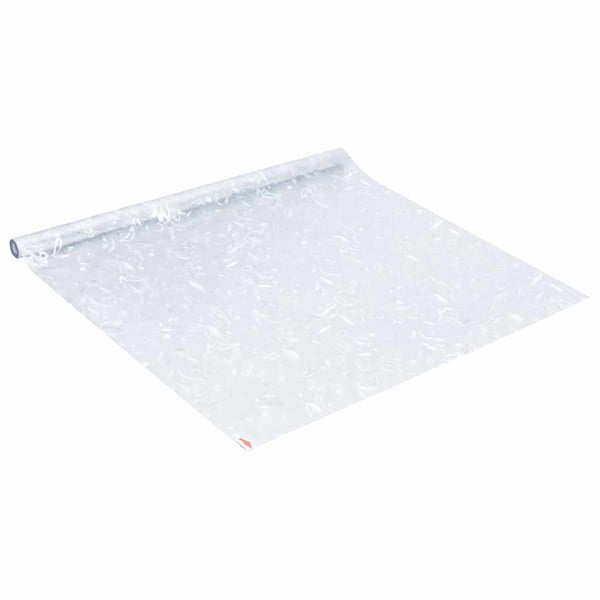 vidaXL Ikkunakalvo himmeä kukkakuvio 90x500 cm PVC