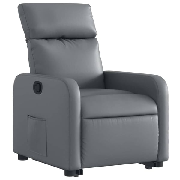 vidaXL løftestol kunstlæder grå