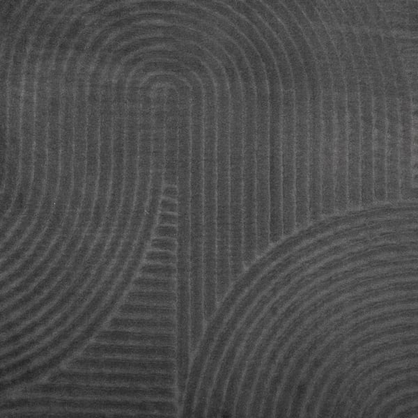 vidaXL Rug IZA kort luv skandinavisk utseende antrasitt 80x150 cm