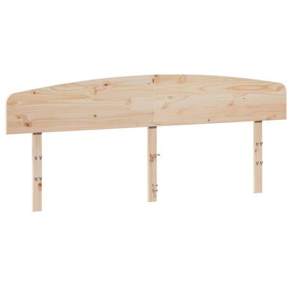 vidaXL Hodegavl 180 cm heltre furu