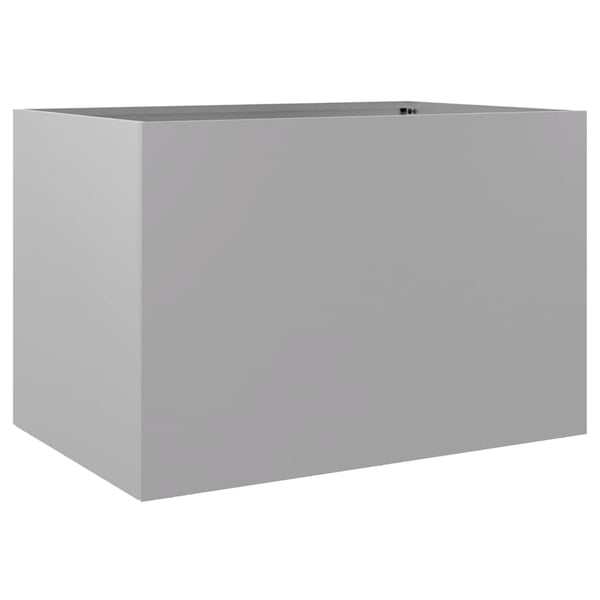 vidaXL Plantekasse sølv 62x47x46 cm galvanisert stål