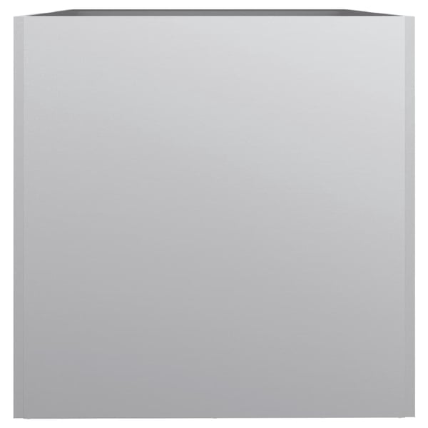 vidaXL Plantekasse sølv 62x40x39 cm galvanisert stål