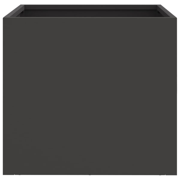 vidaXL plantekasser 2 stk. 32x30x29 cm stål sort