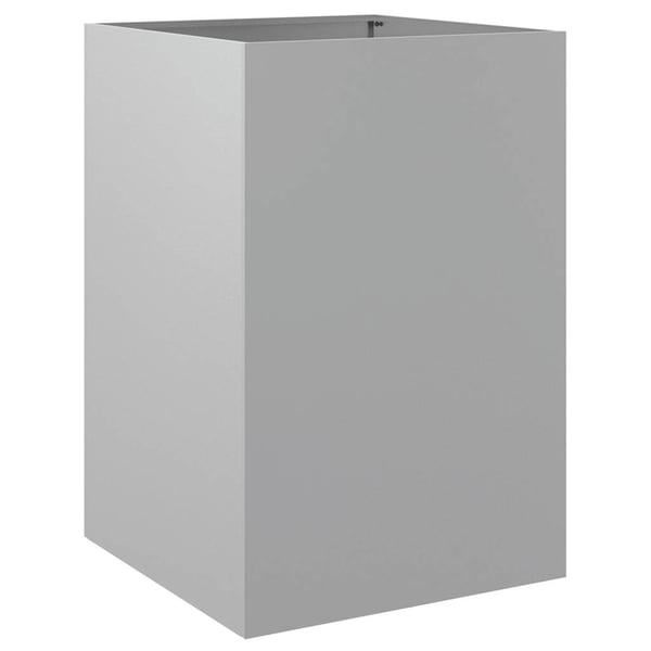 vidaXL Plantekasse sølv 52x48x75 cm galvanisert stål