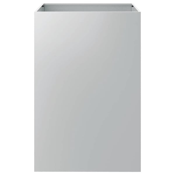 vidaXL Plantekasse sølv 52x48x75 cm galvanisert stål