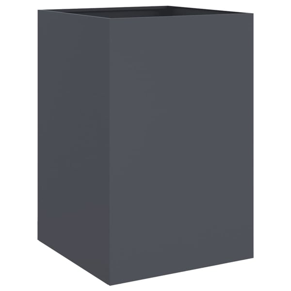 vidaXL plantekasse 52x48x75 cm stål antracitgrå