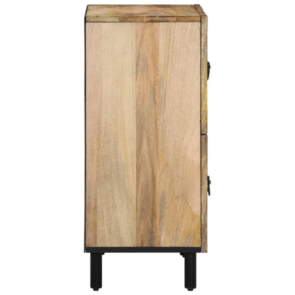 vidaXL Sideskap 60x33x75 cm heltre mango