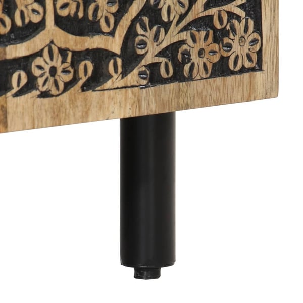 vidaXL Salongbord 100x54x40 cm heltre mango