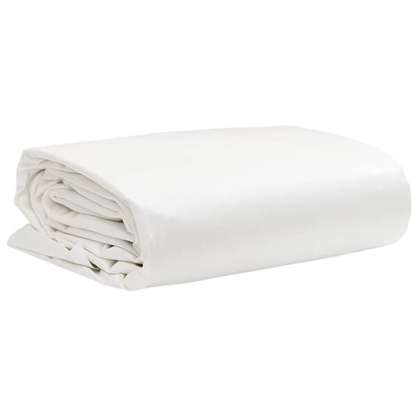 vidaXL Presenning vit 1,5x2 m 650 g/m²