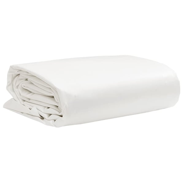 vidaXL presenning 5x5 m 650 g/m² hvid