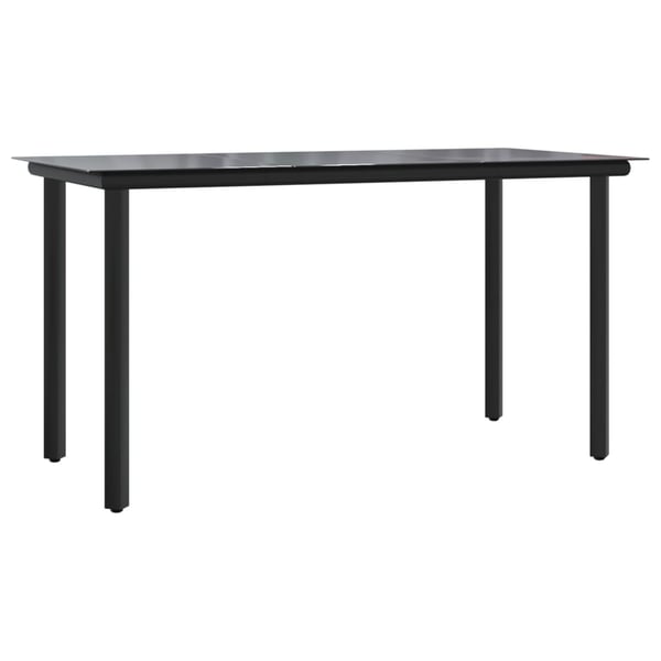 vidaXL spisebordssæt til haven 9 dele med hynder polyrattan beige